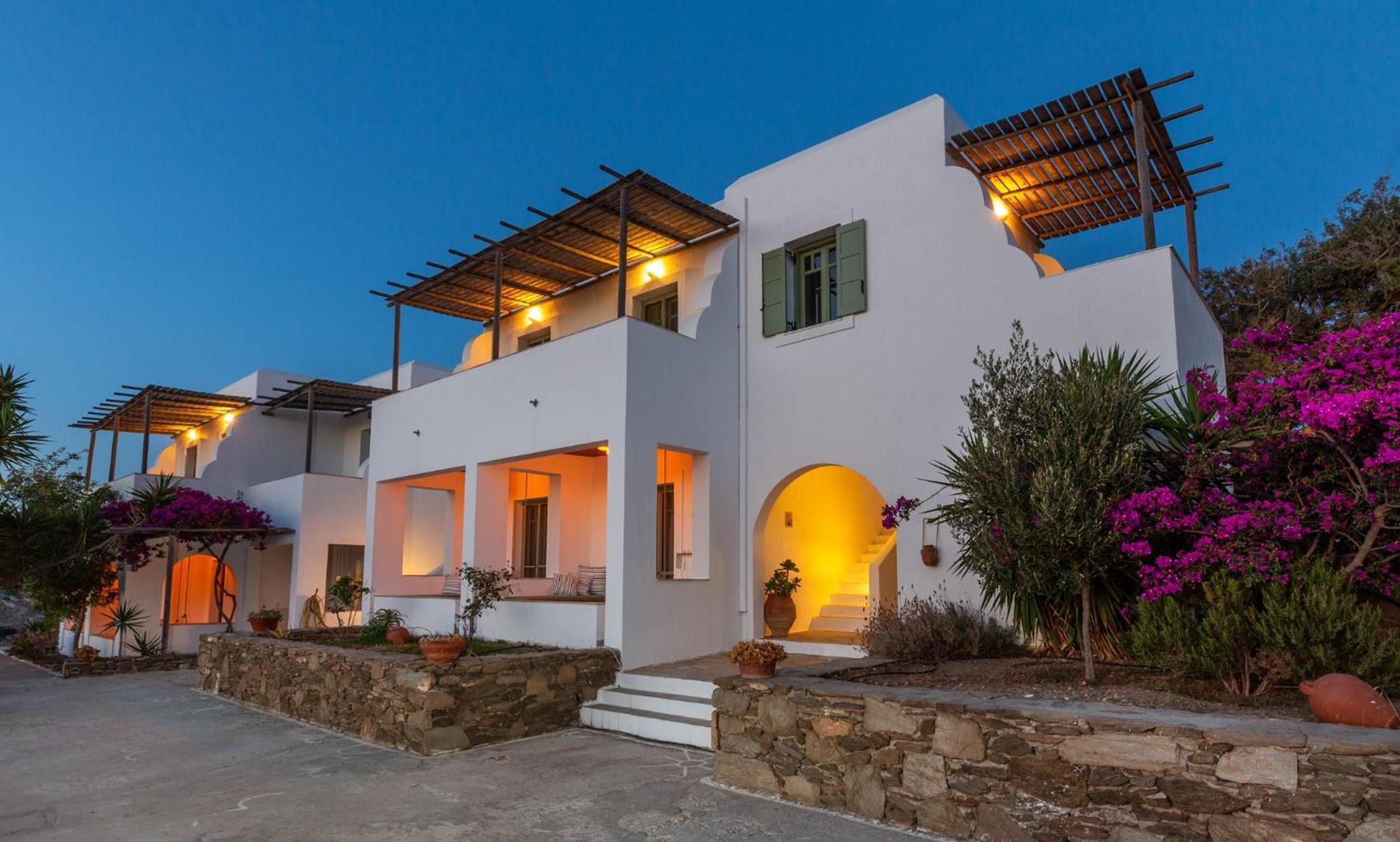 Ailouros Summer Hotel Schoinoussa Dış mekan fotoğraf