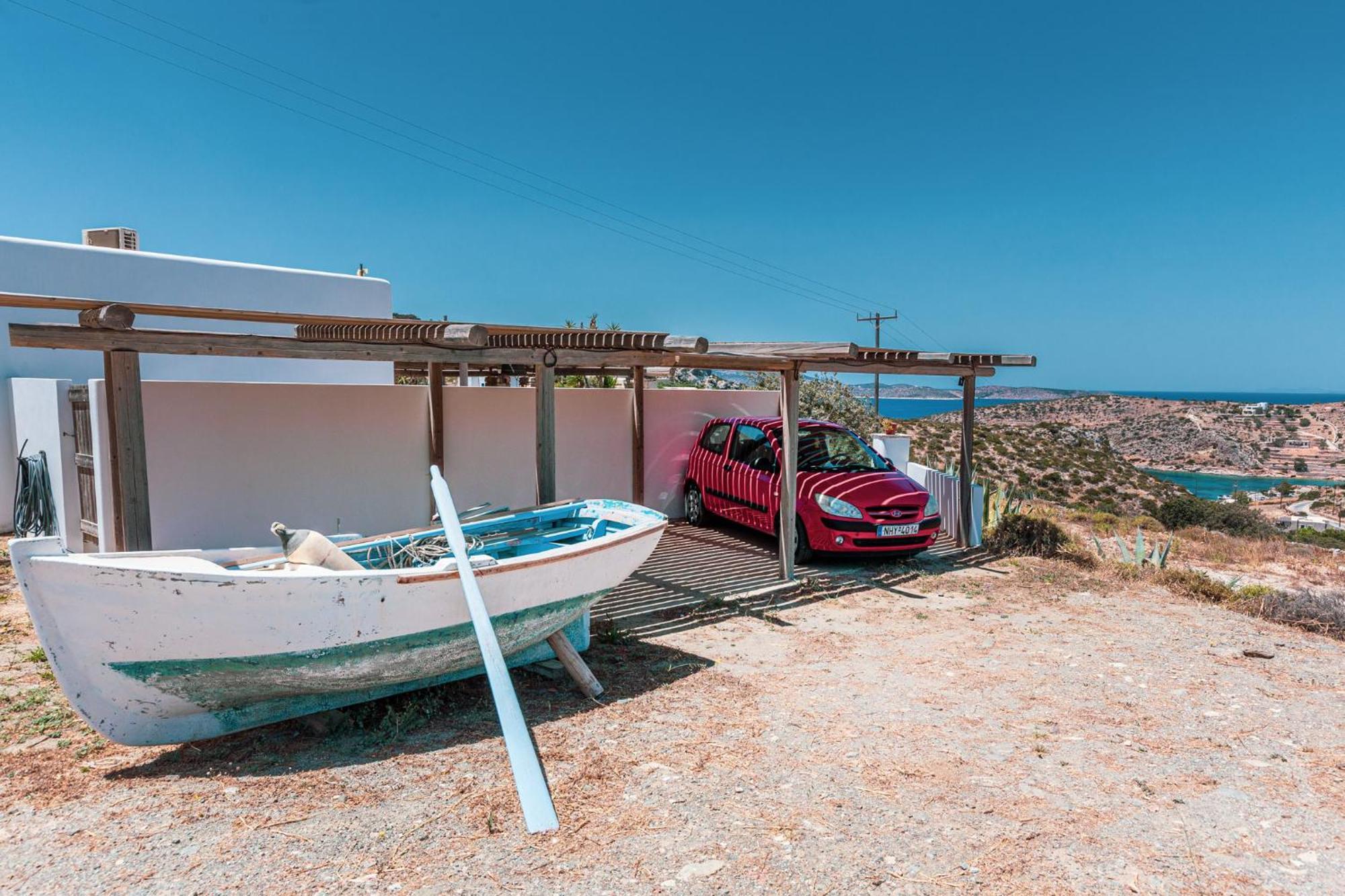 Ailouros Summer Hotel Schoinoussa Dış mekan fotoğraf