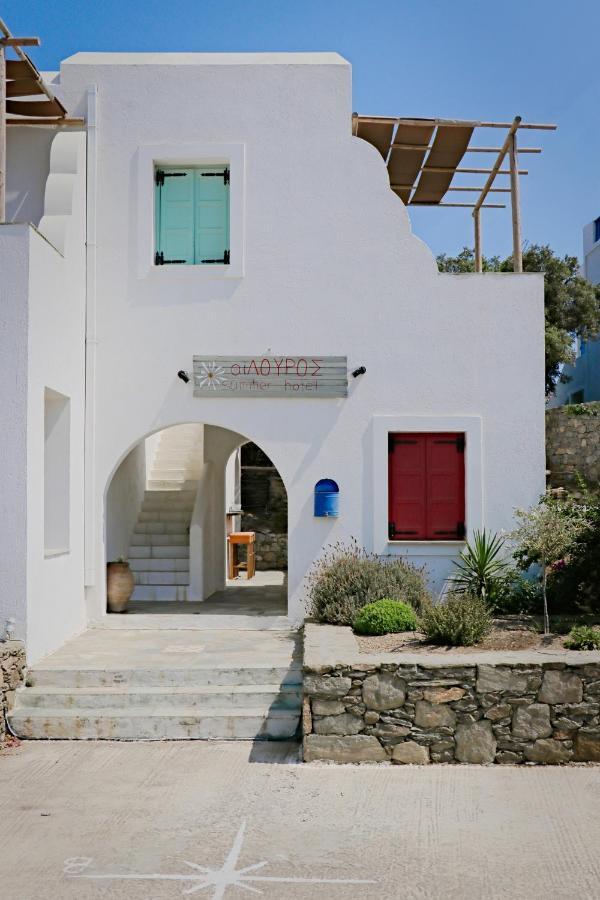 Ailouros Summer Hotel Schoinoussa Dış mekan fotoğraf